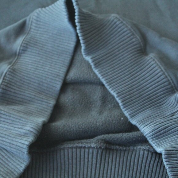 Air Jordan Black Cotton Poly Crew Neck Pullover Sweater Men's Size Medium - Picture 3 of 5